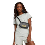 Bolso Puma Core Up Wallet 079481 negro letras doradas