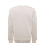 Sudadera Champion CREWNECK 222991 blanco roto beige, vista frontal con modelo