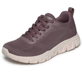 Zapatillas Mujer Skechers Bobs Sport 117700 Mauve – Memory Foam, Cómodas y Ligeras