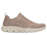 Zapatillas Mujer Skechers Bobs 117700 MVE Mauve - vista superior Memory Foam