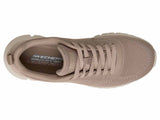 Zapatillas Mujer Skechers Bobs 117700 MVE Mauve - vista 3/4 frontal