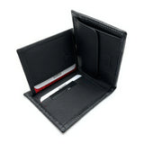 Billetero cartera Munich 158 marron logueado - Puber Sports