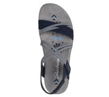 Sandalias mujer Skechers Reggae slim azul marino