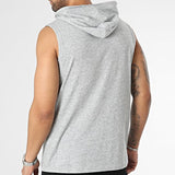 Camiseta Tirantes con Capucha Champion Gris – Top Deportivo Transpirable (Unisex) - Puber Sports