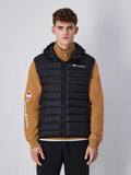 Chaleco anorak CHAMPION con capucha VEST 220341 negro - Puber Sports