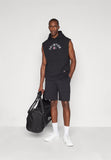Sudadera Chaleco Champion con Capucha Negro Sin Felpa – Ligera, Versátil y Deportiva - Puber Sports