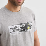 Camiseta Munich Stadium Lifestyle Gris – Hombre - Puber Sports