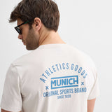 Camiseta Munich Quik Lifestyle Gris Claro – Hombre - Puber Sports