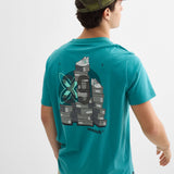Camiseta Munich Oversize Boxes 2507459 Petroleo - Puber Sports