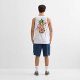 Camiseta Munich Tirantes Piña Blanco – Hombre - Puber Sports