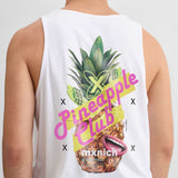 Camiseta Munich Tirantes Piña Blanco – Hombre - Puber Sports
