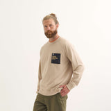 Sudadera Munich Beige sin felpa – Unisex