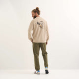 Sudadera Munich Beige sin felpa – Unisex