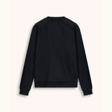 Sudadera Munich 2507941 negra con felpa, vista trasera