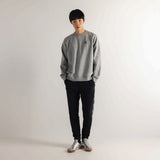 Sudadera Munich 2507942 gris vigoré llevada por modelo, vista frontal