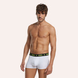 Calzoncillos MUNICH Hombre Boxer Pack 3 unidades Blanco - Puber Sports