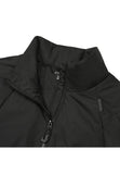 Chaleco Icepeak BARODA W Negro - Detalle cuello alto y cremallera frontal