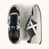 Zapatilla Munich Arise 4931003 negro, gris y blanco, perfil lateral