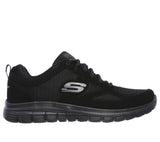 Zapatillas Hombre Skechers BBK Negro – Piel Sintética y Malla Mesh