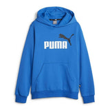 Sudadera PUMA ESS+ 2 COL BIG LOG HOOD 48 AZUL