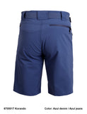 Bermuda trekking hombre TRK NYLON/ELASTAN korando azul - Puber Sports