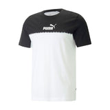 Camiseta PUMA ESS BLOCK X TAPE TEE 673341 01 negro - Puber Sports