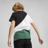 Camiseta niño PUMA CAT TEE B 37 verde | Transpirable