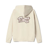 Sudadera mujer PUMA SCRIPT cremallera y capucha BF 686904 87 Beige - Puber Sports