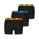 Calzoncillos Puma Boxer Pack 3 unidades 006 Black pop