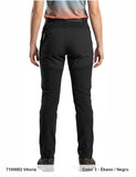 Pantalón Trekking mujer TRK Sphere Bcn Vitoria – (Ébano / Negro) - Puber Sports