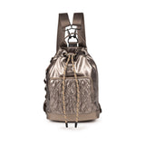 Munich Deep Bucket Champagne Beige - Vista frontal