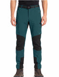 Pantalón de montaña hombre Sphere Silence 7126012 azul coral y negro, vista frontal