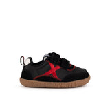 Zapatillas Munich Barefoot Baby KODA Negro - Vista lateral derecha