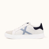 Zapatillas MUNICH retro RETE 117 blanco azul celeste 8080117 - Puber Sports