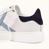 Zapatillas MUNICH retro RETE 117 blanco azul celeste 8080117 - Puber Sports