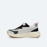Zapatillas niña Munich velcro Mini track 8890 099 plateada - Puber Sports