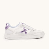 Zapatillas mujer Munich LEGIT 112 blanco X lila - Puber Sports