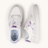 Zapatillas mujer Munich LEGIT 112 blanco X lila - Puber Sports