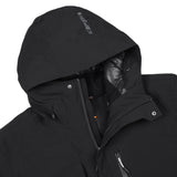 Anorak Hombre Icepeak Bakerhill Negro | 10.000mm AWS Extreme Aislado - Puber Sports