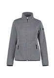 Forro Polar Mujer Icepeak Aulti Marino | Antipilling y Estampado Integral