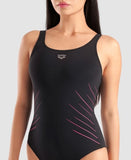 Bañador mujer ARENA ISA SWIMSUIT 10352 Negro - Puber Sports