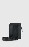 Bolso Bandolera Champion Small Shoulder Bag Negro – Poliéster Reciclado Repelente al Agua (1,6 L) - Puber Sports