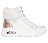 Bota mujer SKECHERS UNO RUGGED 167993 Blanco natural - Puber Sports