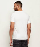 Camiseta Guess Ambrogio logo pequeño Z6GI06 Blanco roto - Puber Sports