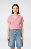 Camiseta mujer Champion cuello V 118409 Ps223 Rosa - Puber Sports