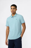 Polo Hombre Champion Azul claro – Polo Casual Algodón Manga Corta 220897 - Puber Sports