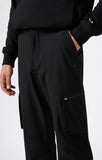Pantalón Hombre Champion C-TECH Negro – Tejido Técnico Alto Rendimiento