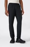 Pantalón Hombre Champion Tactel Negro – Tejido Técnico Secado Rápido Goma Inferior