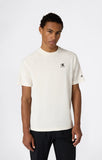 Camiseta Hombre Champion Raglán C-Tech Beige – Transpirable y Estilo Deportivo - Puber Sports
