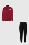 Chándal Champion junior 307261 burdeos y negro, vista frontal